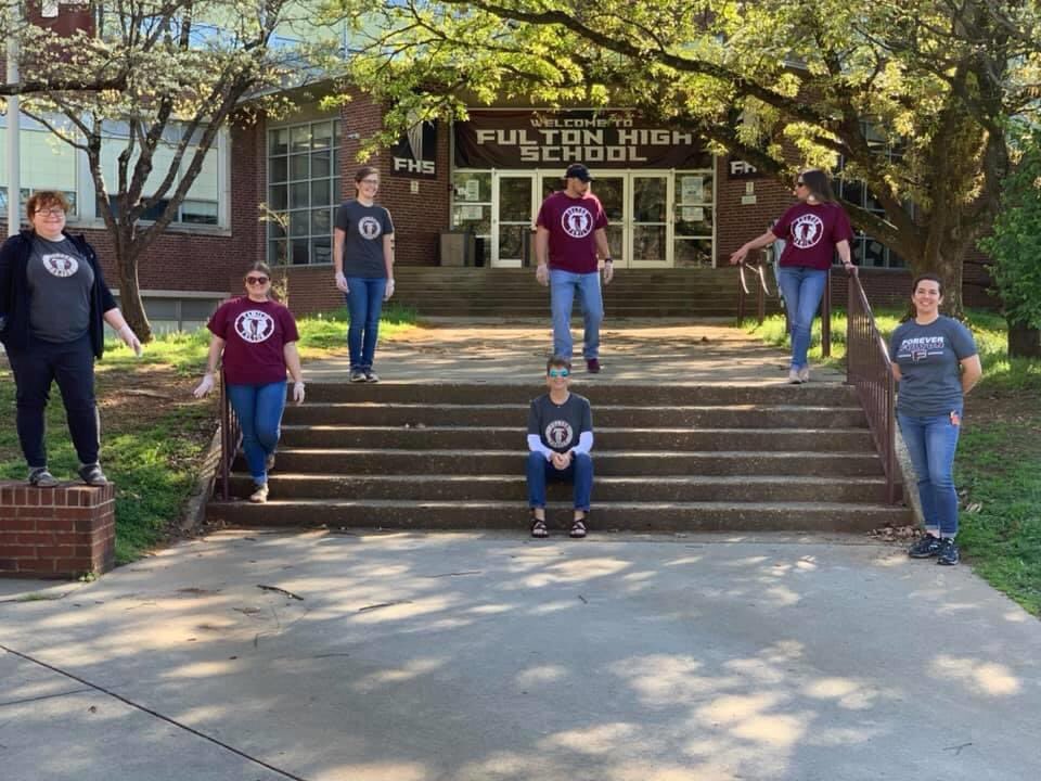 Was SO good to be back at 2509 today and see some of my Fulton Family on this #FalconFriday!