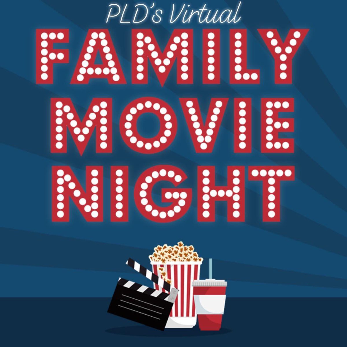 PLDPTO's tweet photo. 🎥 Family Movie Night begins NOW! 🍿 📸 Share a picture of your family and let us know which movie you are watching! Tag @PLDPTO  #pldfamilymovienight https://t.co/ioPQy4JSMc
