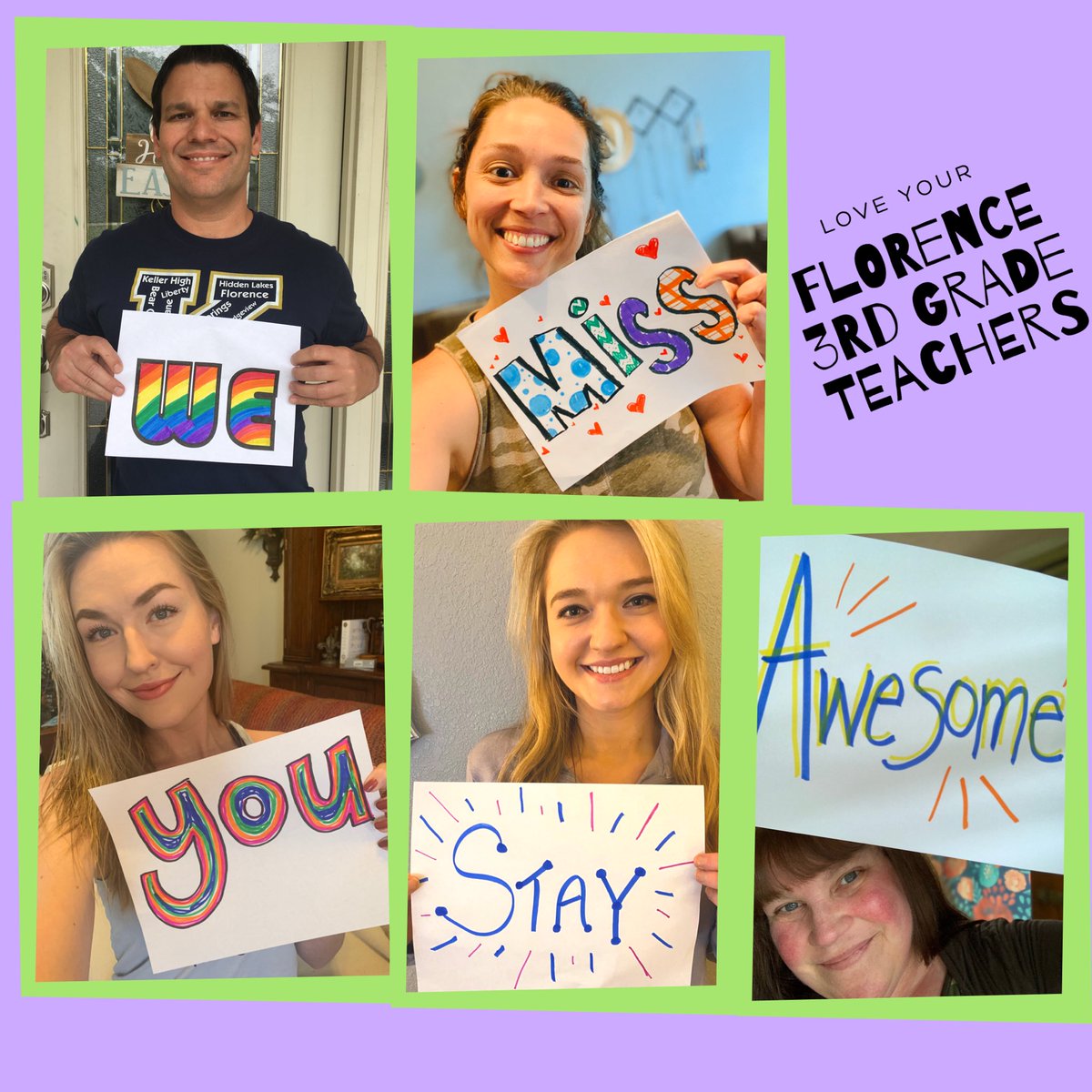 We miss the kiddos more than words and can not wait to be with them #kisdconnected <a href="/FESfalcons/">Florence Elementary</a> #fescelebrates #celebrateKISD #SELebrateKISD @jvanderveer2016 <a href="/katie_mae_evans/">Katie Evans</a> @MsHarris92