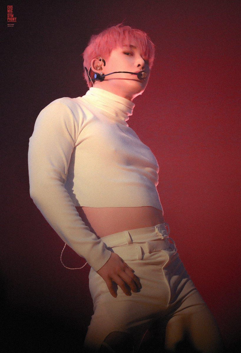 • Na última tour ( We Are Here) wonho performou com as roupas que ele próprio desenhou.