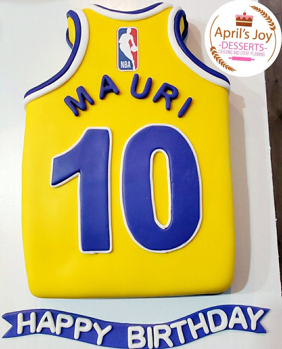 april_event's tweet photo. Hey Lakers Nation. Los Angeles laker jersey cake for Mauri's 10th birthday. #LakersNation #Lakers #LosAngeles #LakerNation #Baker #AprilsJoy #Desserts #Ap https://t.co/kPZHy6DnPE