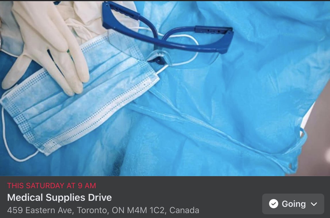 conquercovid19's tweet image. Reminder that the PPE/MEDICAL SUPPLIES DRIVE is TOMORROW (Saturday, April 4) from 9AM-5PM
@xyzstorage location (459 Eastern Ave, Toronto ON, M4M 1B7). Supplies will be going to family doctors, nursing homes, &amp;amp; other providers. DM for details!