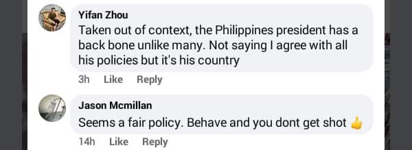 Duterte is the right president but---
