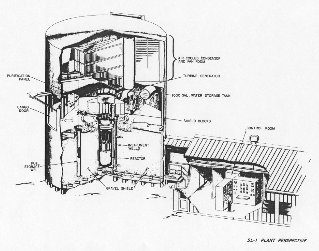 SL-1's goal was to allow the Army to replace diesel generators at Arctic bases with small, portable nuclear reactors to provide power and heat/steam. It was a natural circulation reactor i.e. no pumps required to enhance portability.