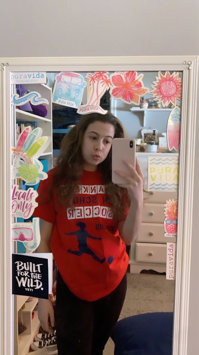 irgramlich's tweet photo. virtual spirit day 5 (last day): patriot pride day♥️💙 &amp; supporting girls soccer as well as thinking about the seniors whose last season was taken from them:( #patriotsalwaystrue @fhspatriots https://t.co/ZWOUtVIiGy