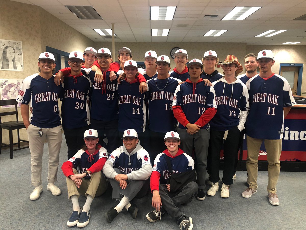 gohsbaseball's tweet photo. Heartbroken that the season is over. Thanks to all players, coaches, parents, and supporters of Wolfpack Baseball. We will find a way to honor these 17 incredible seniors who have left their mark in Great Oak Baseball history.  Go Pack!! https://t.co/0BL1Tnk5on