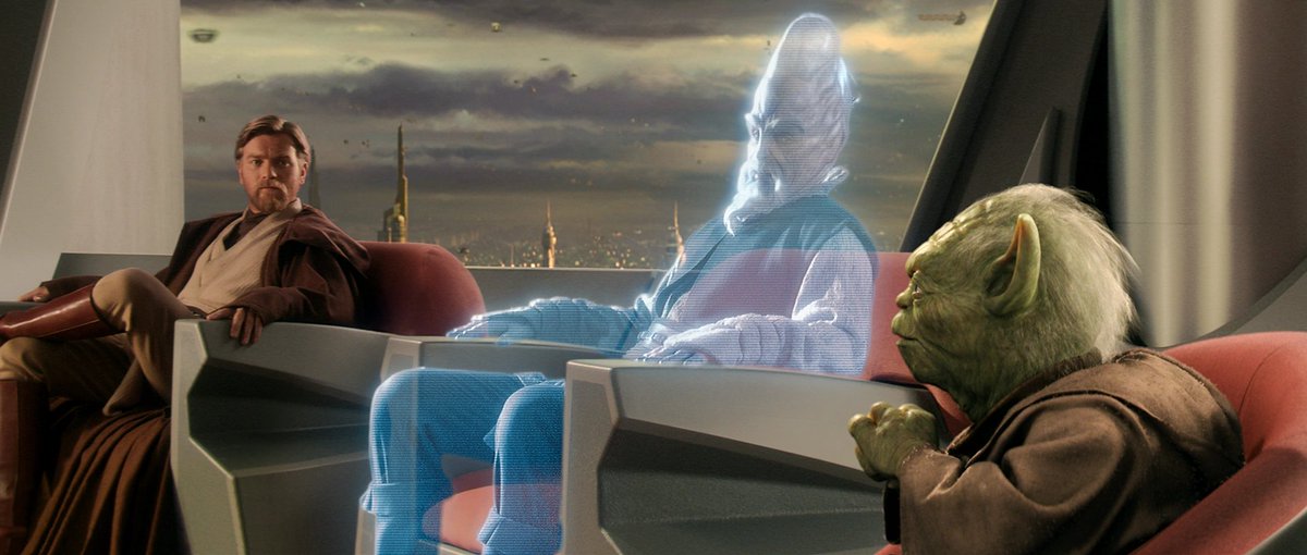 HenryBauerV's tweet photo. @Televisivamente En starwars pasa lo mismo con los hologramas https://t.co/vpyIR7gvCT