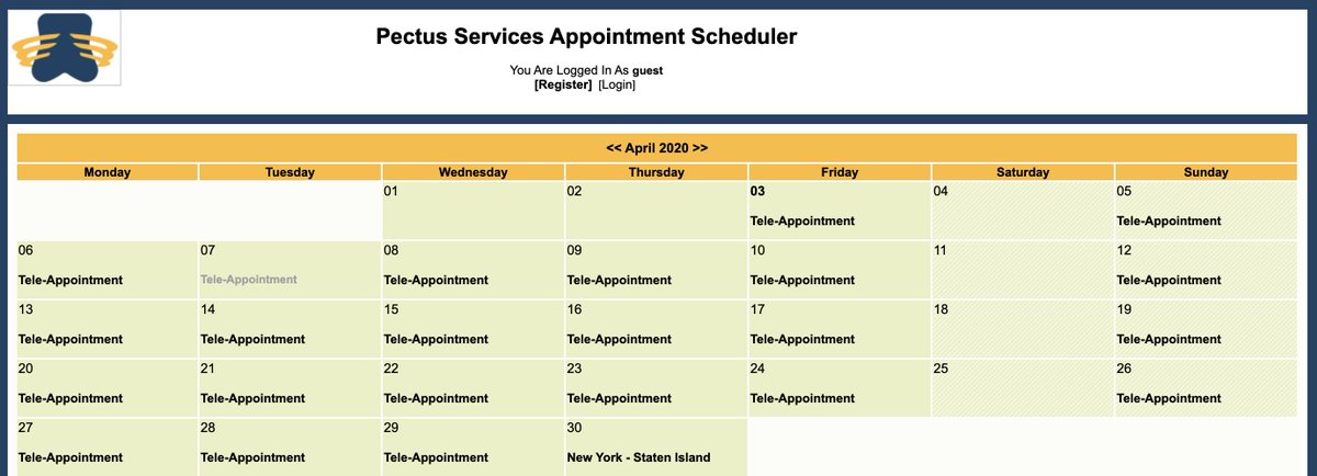 PectusServices's tweet image. You've spoken and we've listened! Pectus Services is proud to offer Tele-Appointments Monday-Friday (and Sunday), 3-6pm EST!

Make an appointment: appointment.com/pectusservices