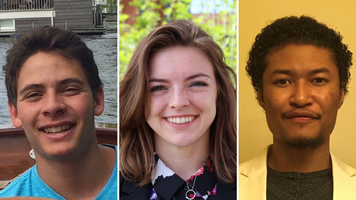 Congratulations to 3 <a href="/barretthonors/">Barrett, The Honors College at ASU</a> juniors who have just been named Goldwater Scholars, the nation's premier award for undergraduates studying science, math and engineering. ow.ly/eLaa50z522Z #STEM #excellence
