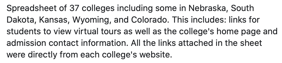 Sidney_Raiders's tweet photo. For those of you unable to start taking college visits.
(Thank you Mrs. Plummer for this information!)

https://t.co/I7BtKZWV2K https://t.co/JUI1iQfWcF
