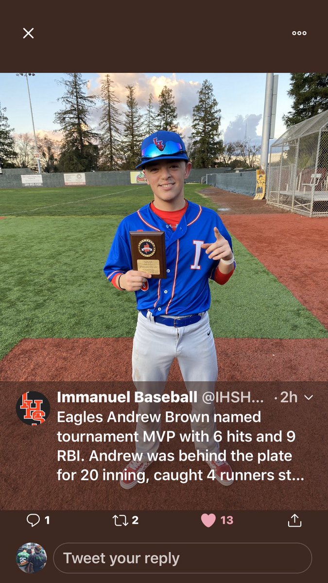 rightsideoptics's tweet photo. Just got word that CIF has completely shut down all spring sports for the rest of the school year. So sad. #seniors #baseballisover it was fun while it lasted! #ihs #blueflu #ihshardball https://t.co/mk9YclId6b