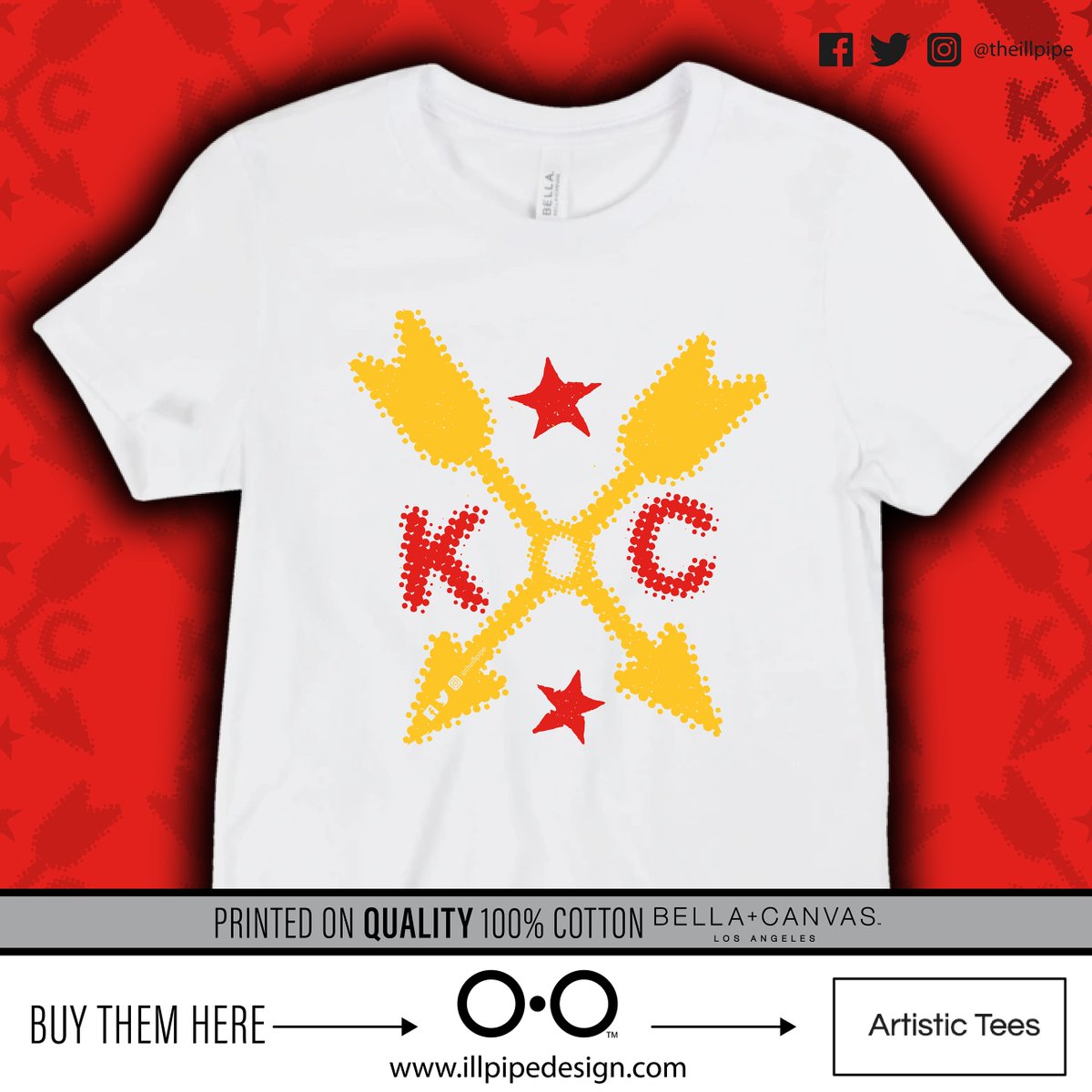 circle3design's tweet photo. Hey Kansas City folk, buy a shirt that shows people where you're from! #kansascity #bellatees #kcarrows @PatrickMahomes
https://t.co/ML7N6D1fys https://t.co/8T7EsVD7FL