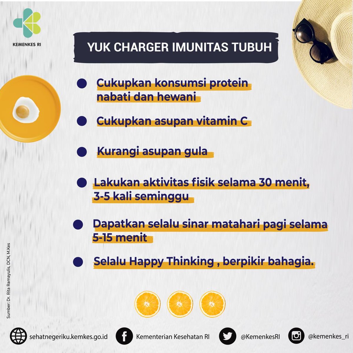 KemenkesRI's tweet photo. Penularan #COVID19 bisa dicegah dengan kondisi tubuh yang sehat dan imunitas yang baik. 

Caranya gimana? Selalu charging imunitas tubuhmu dengan membudayakan pola hidup bersih dan sehat. Jadi jangan sampai lowbat ya 💪

Salam sehat!

#dirumahaja 
#DukungGermas 
#LawanCovid19 https://t.co/SlLHqn0Ux2