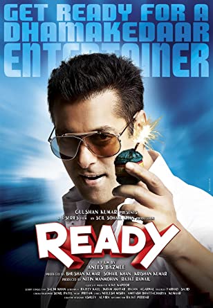 59th Bollywood film: #Ready Basic, kinda boring & forgettable masala (remake of a Telugu film)The only thing I remember, apart from the song Dhinka Chika (which got me into Telugu cinema because it's based on an Arya 2 song) is the intermission scene - Salman pissing 