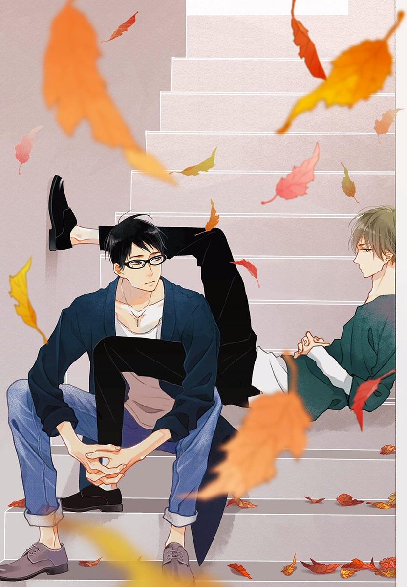 This is on similar line with Doukyuusei in terms of plot (?) so I couldn't help but to compare the two (Doukyuusei being in the 'darker' side - I mean, it's Nakamura sensei we're talking about).BSC is great and all, but I love Doukyuusei. So there. Hahahaha.Blue Sky Complex