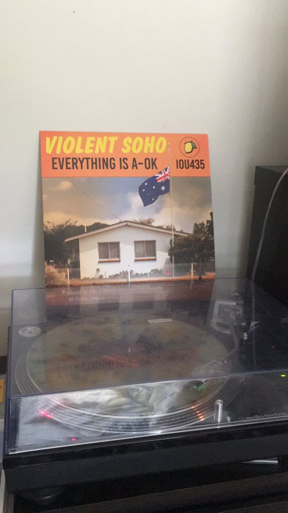 Thank fuck for <a href="/violentsoho/">Violent Soho</a>        This record is excellent and arrived at a such a crucial time! Thanks for extending my sanity by an extra 34 mins ❤️