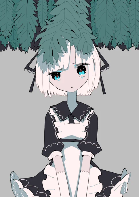 #絵描き繋がれ
せっかく指名されたのでうちのメイドをみて 