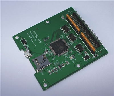 It looks like the solution is a special version of SCSI2SD designed for PowerBooks! https://store.inertialcomputing.com/product-p/scsi2sd-v5-2.5-inch.htm