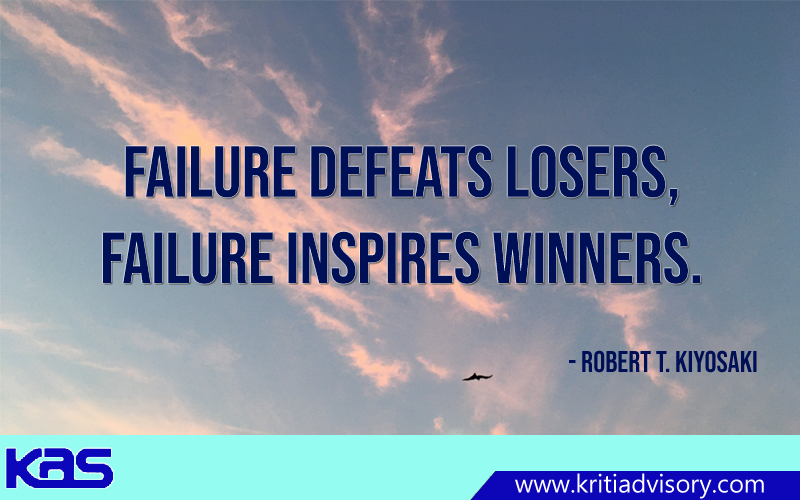 kritiadvisory's tweet photo. Failure defeats losers, failure inspires winners. – Robert T. Kiyosaki
#Quotes #Motivation https://t.co/FkYaoriPXp