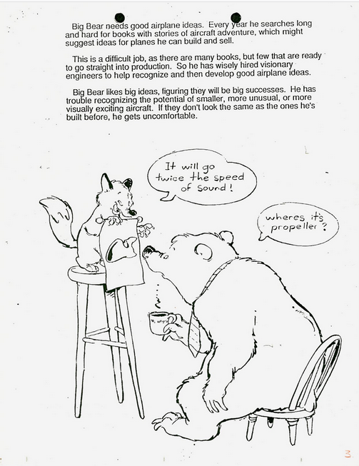 The metaphors here are pretty funny and clever. 