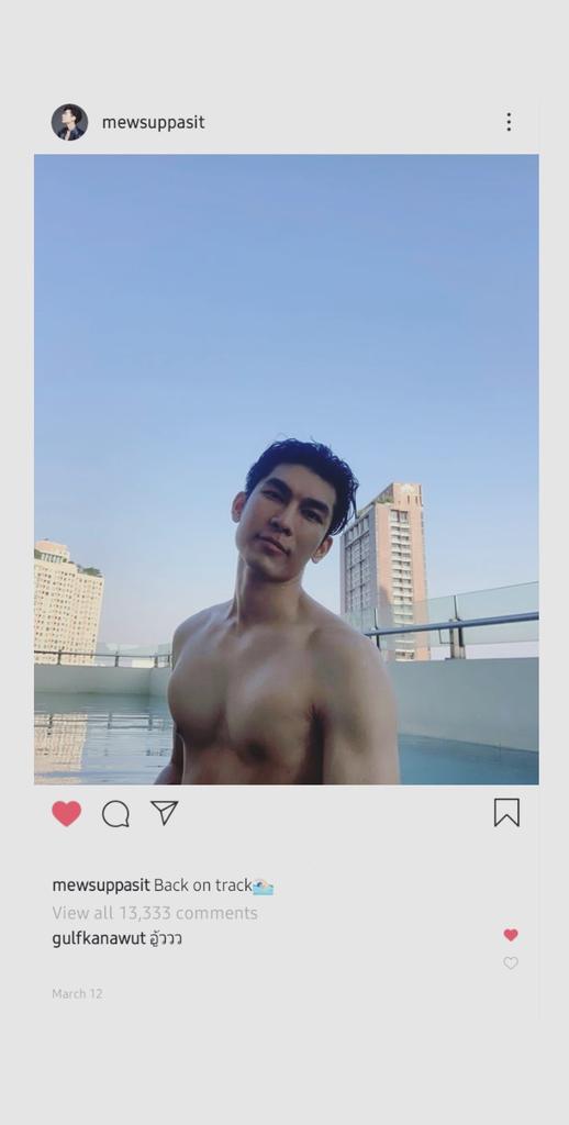 200312mewsuppasit: Back on track gulfkanawut: oOooOOoOhhh