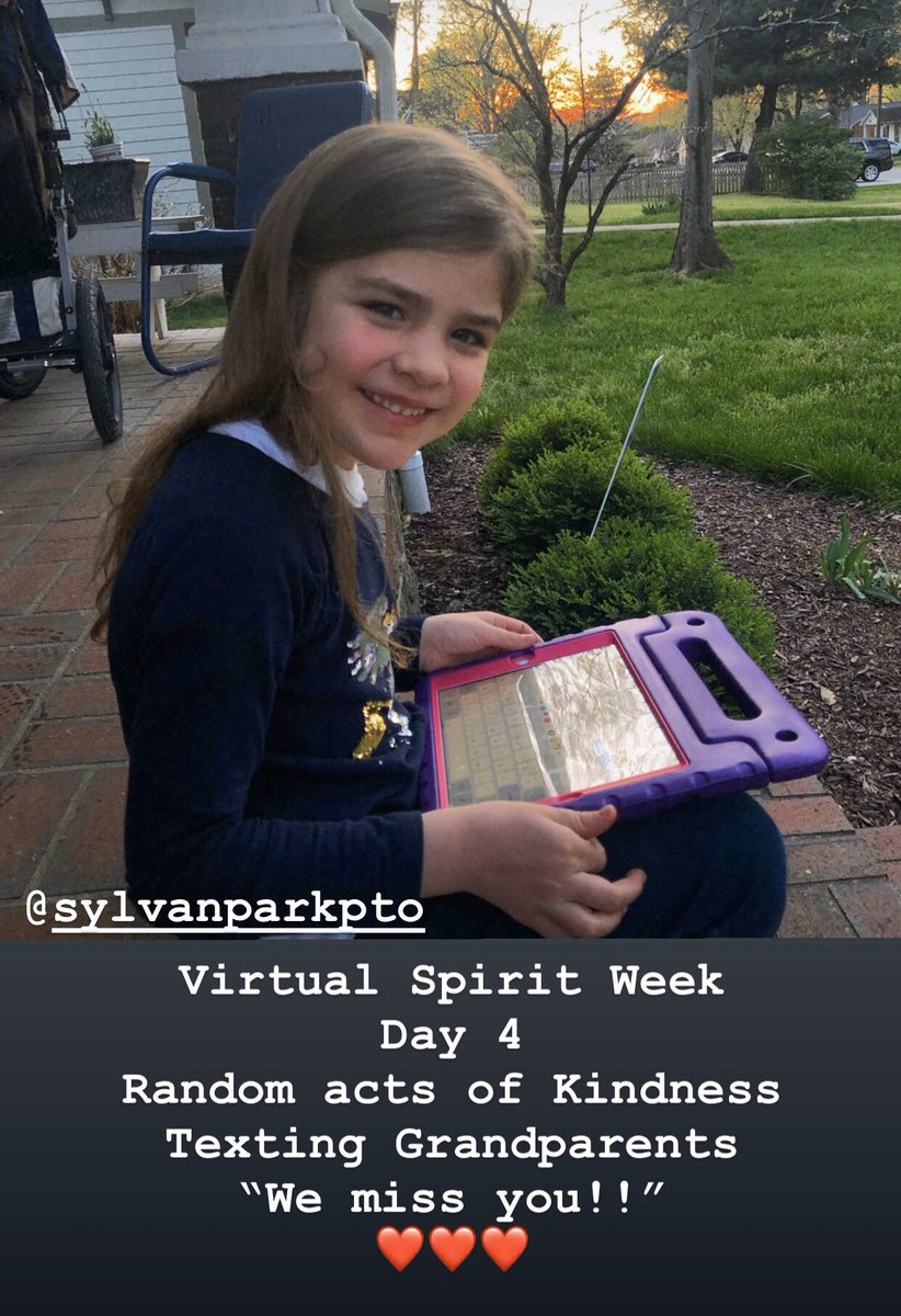 Jute_bug's tweet photo. @SylvanParkPTO Virtual Spirit Day 4!! https://t.co/Am4Ul7pegx