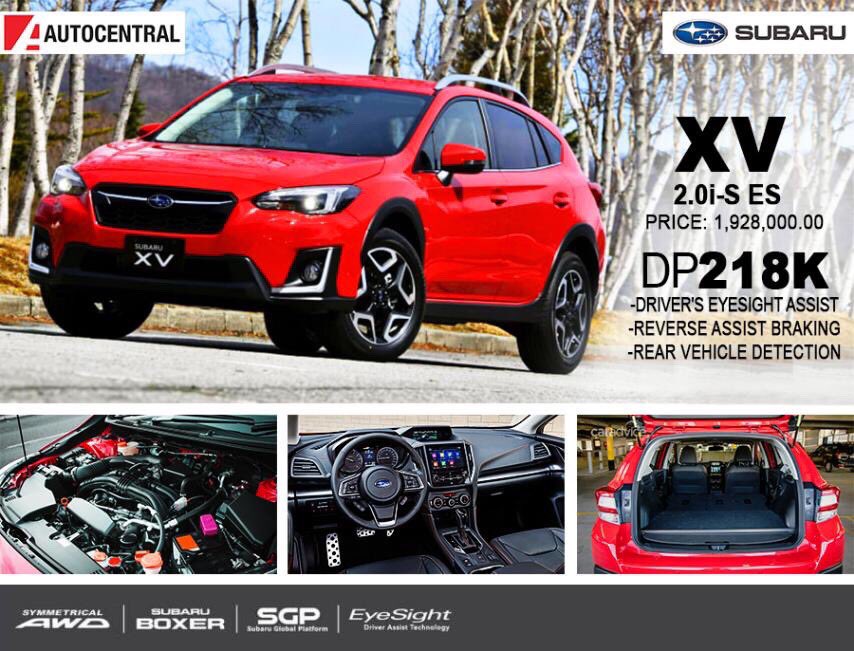 SubaruVernell's tweet photo. Equipped with an innovative driver-assist technology that lets you stay in lane, alerts you when drifting and warns you to keep your distance, making every drive safer. Built with our signature Symmetrical All-Wheel Drive, Subaru Global Platform and Boxer Engine.
#subaru #xv #suv https://t.co/iK3q589vIJ
