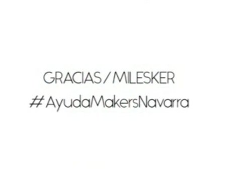 enhorabuena y gracias
comunidad autogestionada solidaria
youtu.be/M5DbuLgkaIA

mila esker, bihotz bihotzez! <a href="/AyudaMakersNAV/">#AyudaMakersNavarra</a> <a href="/Coenav/">Enfermeras navarras</a>
@coiinavarra <a href="/MedenaColegio/">Medena Navarra</a>