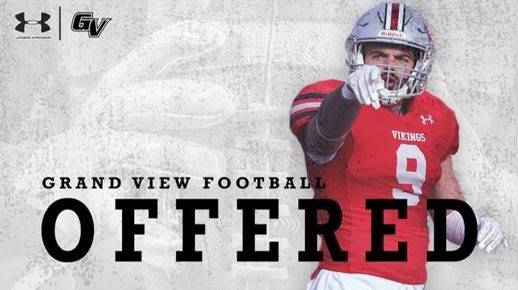 ayden_rhodes's tweet photo. Blessed to receive my first offer from @GVVikingFB ! 
@iowapreps @NevadaCubsFB @CoachJoeWoodley @CoachBigPete @Premiertrained @AllenTrieu https://t.co/9qASYLdtKX