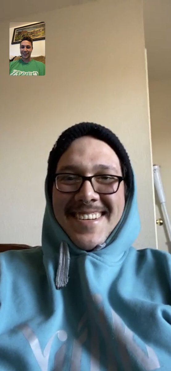 CaseyHiggins775's tweet photo. Had an awesome convo with my buddy Jesse today! We’re surviving this #quarantine by playing tons of video games together! How’s everyone else surviving? #videogames #PS4 #XboxOne #RSJ108 @DisruptiveDESGN https://t.co/UtoTqAVxSl