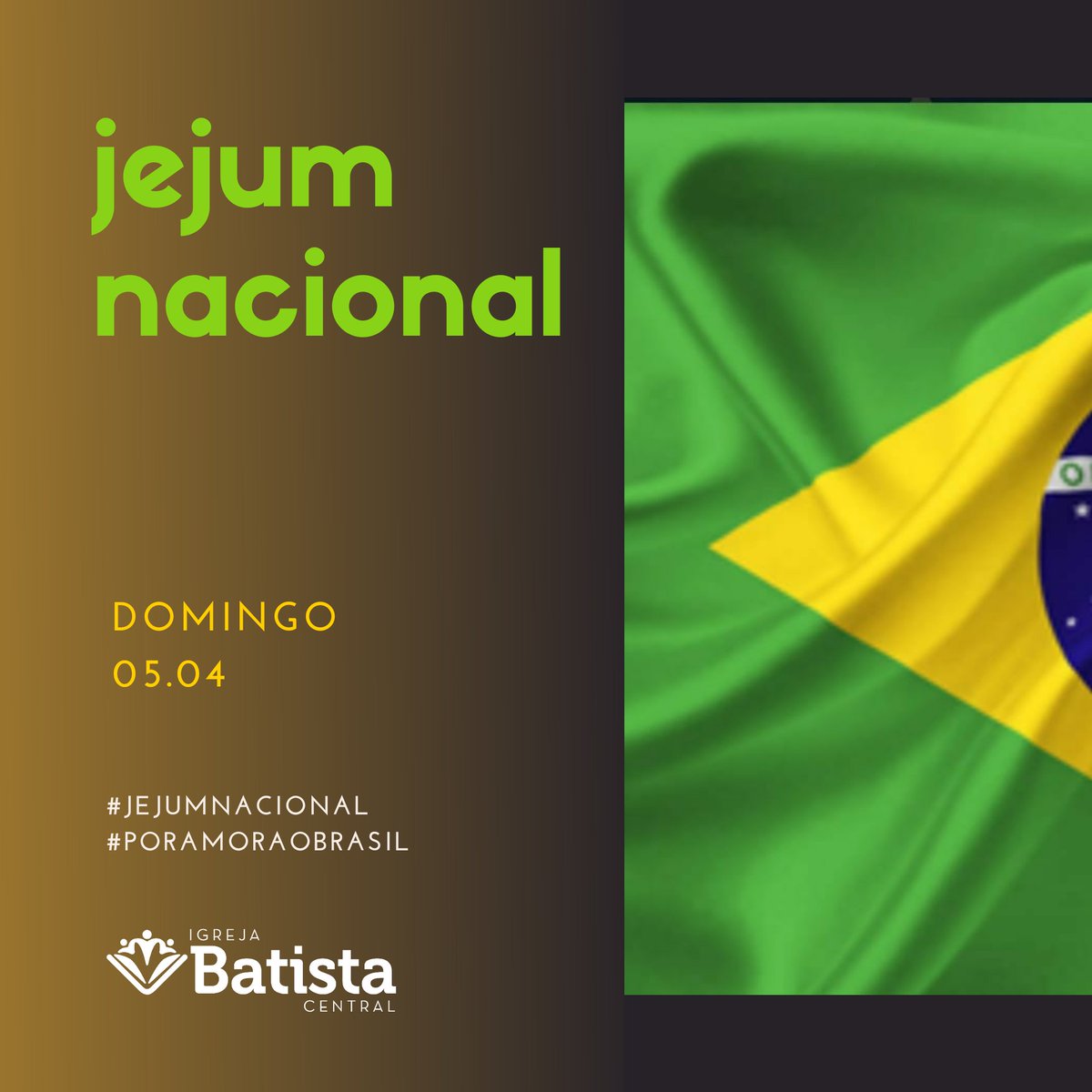 Centralcapimb's tweet photo. E tudo o que pedirem em oração, se crerem, vocês receberão.

Mateus 21:22
#JejumPeloBrasil 
#jejumnacional
#poramoraobrasil https://t.co/D5NYXGDdcI
