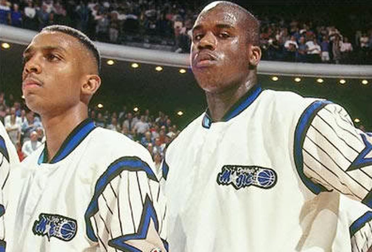 Orlando's win total rose every year with Shaq and Penny. 1992: 21 wins1993: 41 wins* (Shaq's first year)1994: 50 wins* (Penny's first year)1995: 57 wins* (Finals)1996: 60 wins* (last season together)* franchise record