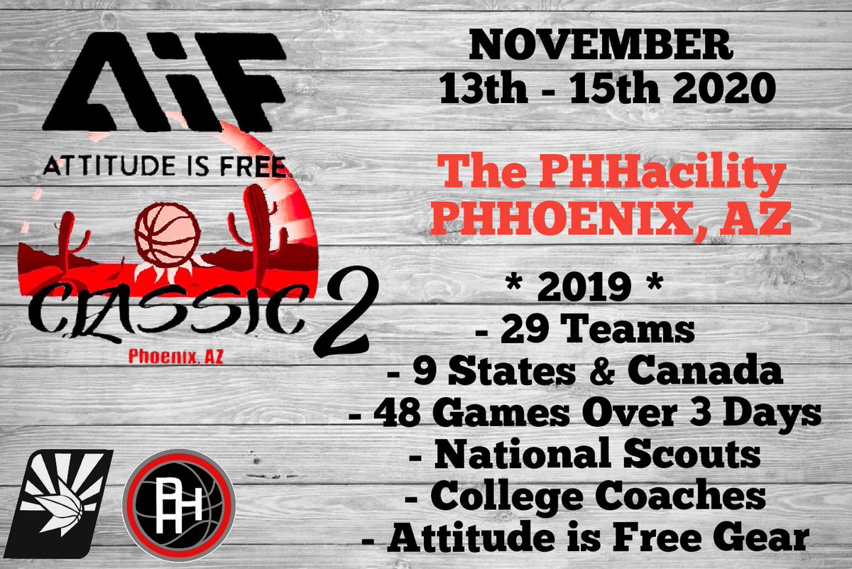 The <a href="/attitudeisfree/">attitudeisfree</a> Classic 2

🏀 November 13-15 2020

🏀 All Games Under 1 Roof <a href="/ThePHHacility/">The PHHacility</a>

🏀 DM for More Information