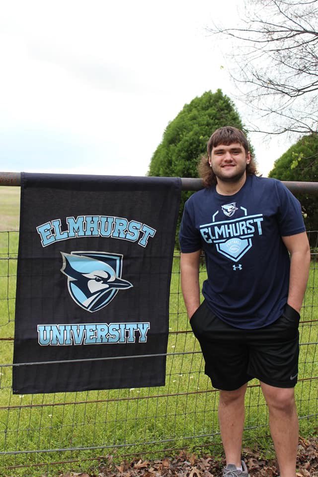 Congratulations to one of our own, d pole <a href="/Garrick16114390/">Garrick</a>  Big G just committed to Elmhurst in Illinois to play football!