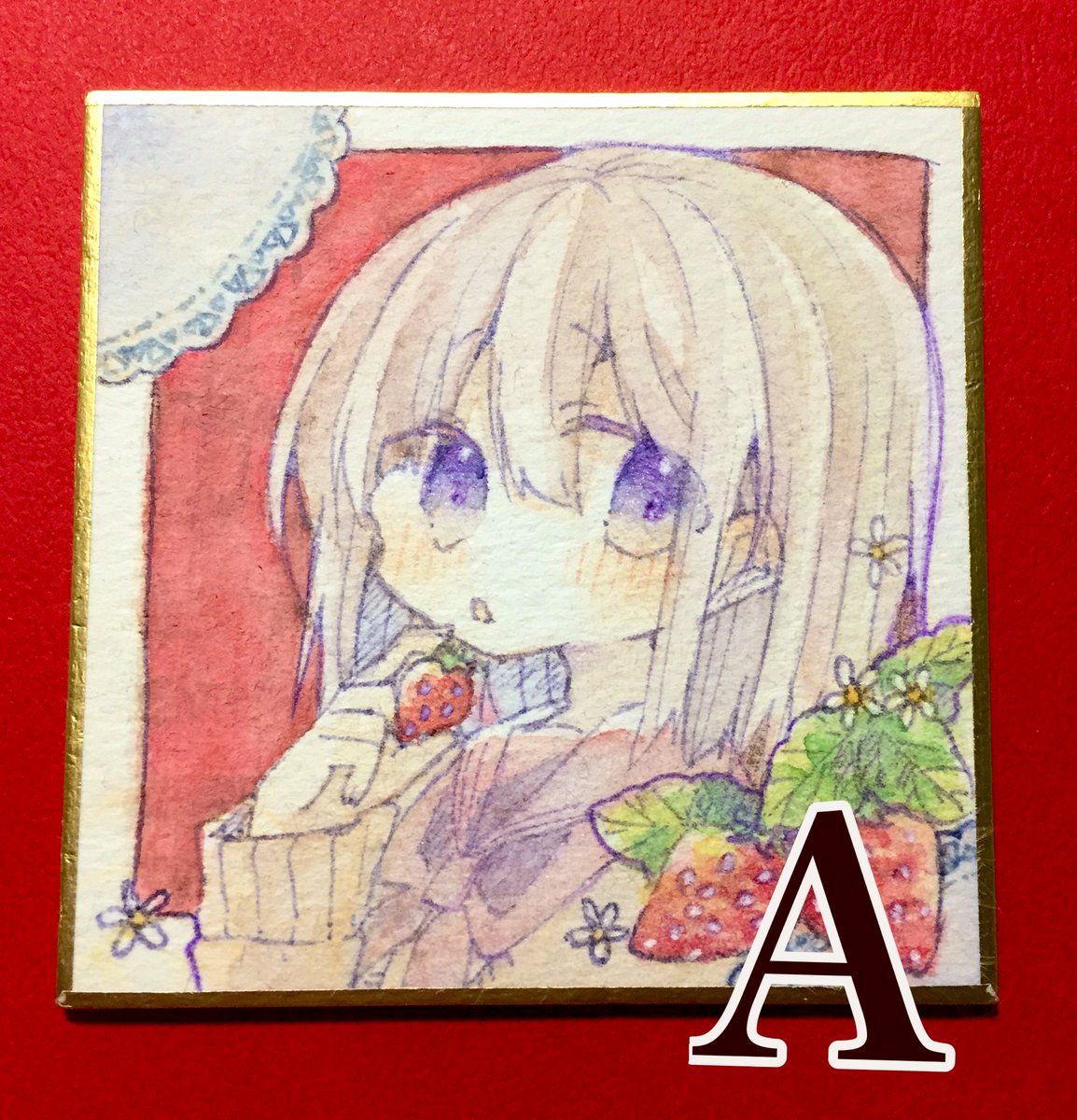 ?プレゼント企画?
日頃の感謝を込めてこちらの二枚のミニ色紙の原画をそれぞれ2名様にプレゼントさせていただきます!
4枚目の画像をよく読んで参加していただけたら嬉しいですー!?
期限は4/4〜4/11 23:00までです!