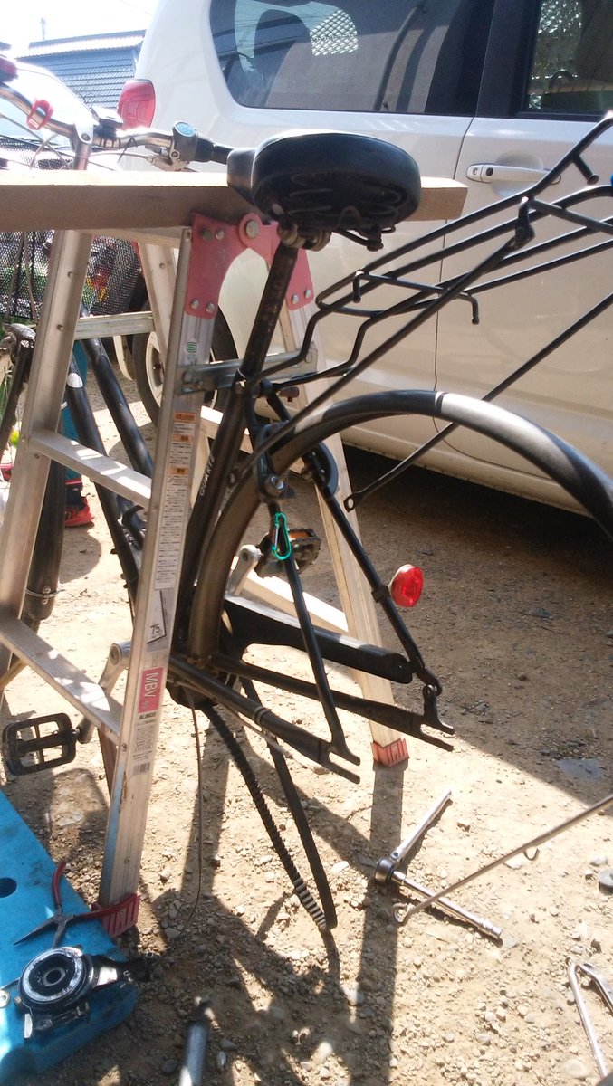 新丸子 自転車 修理