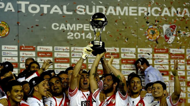 El único club de América en ganar la triple corona del continente: Copa Sudamericana 2014, Recopa Sudamericana 2015 y Copa Libertadores 2015.