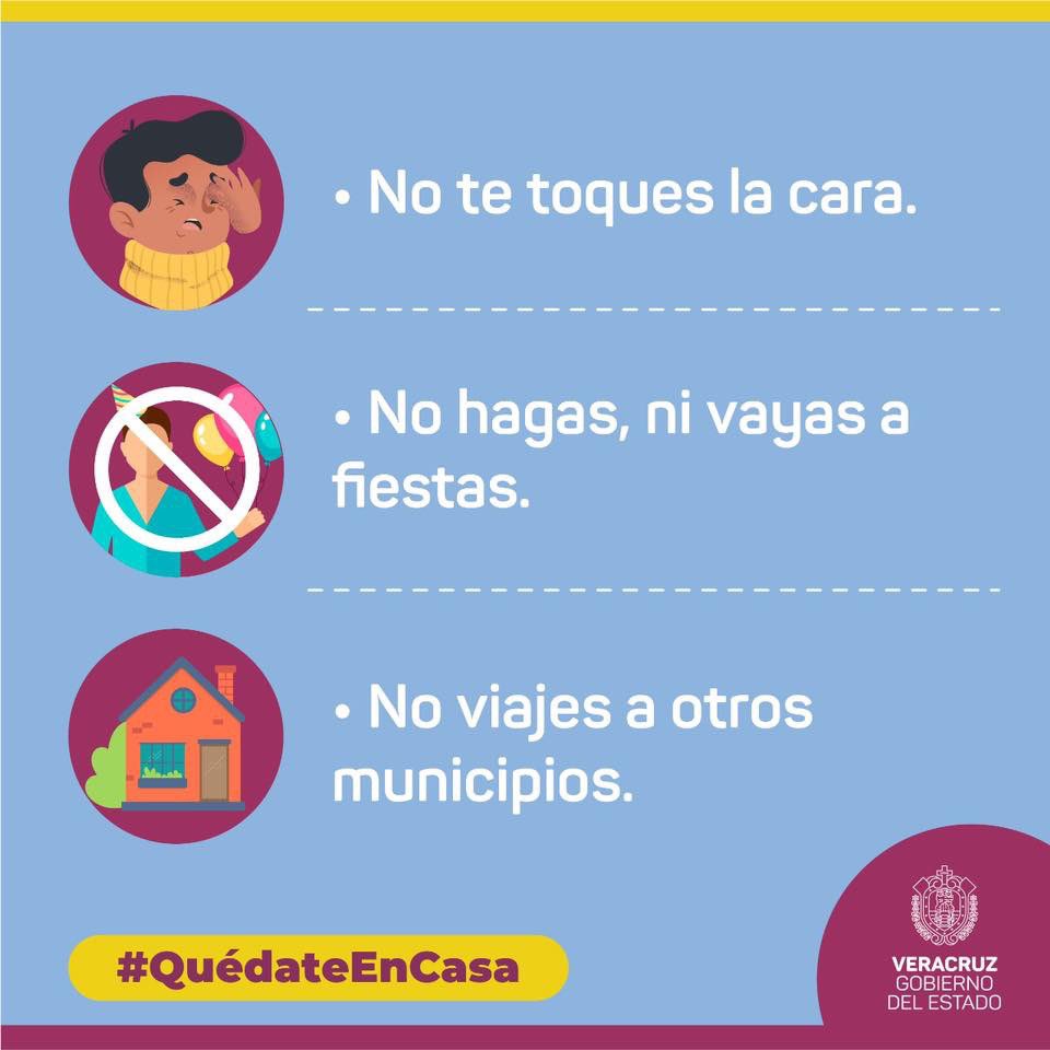 GobiernoVer's tweet photo. ¡Recuerda, este periodo del 30 de marzo al 30 de abril #QuédateEnCasa! 

Sigue las recomendaciones oficiales que @SSALUDVeracruz comparte todos los días y visita https://t.co/w6Y6Jglr9A para actualizaciones sobre el tema. https://t.co/lSGo2XYwfT