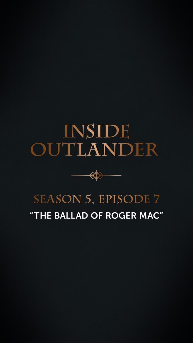 outlanderisrael's tweet photo. #insideoutlander 5.07 #TheBalladOfRogerMac #outlander
@Outlander_STARZ stories https://t.co/aJIuoDtCCY