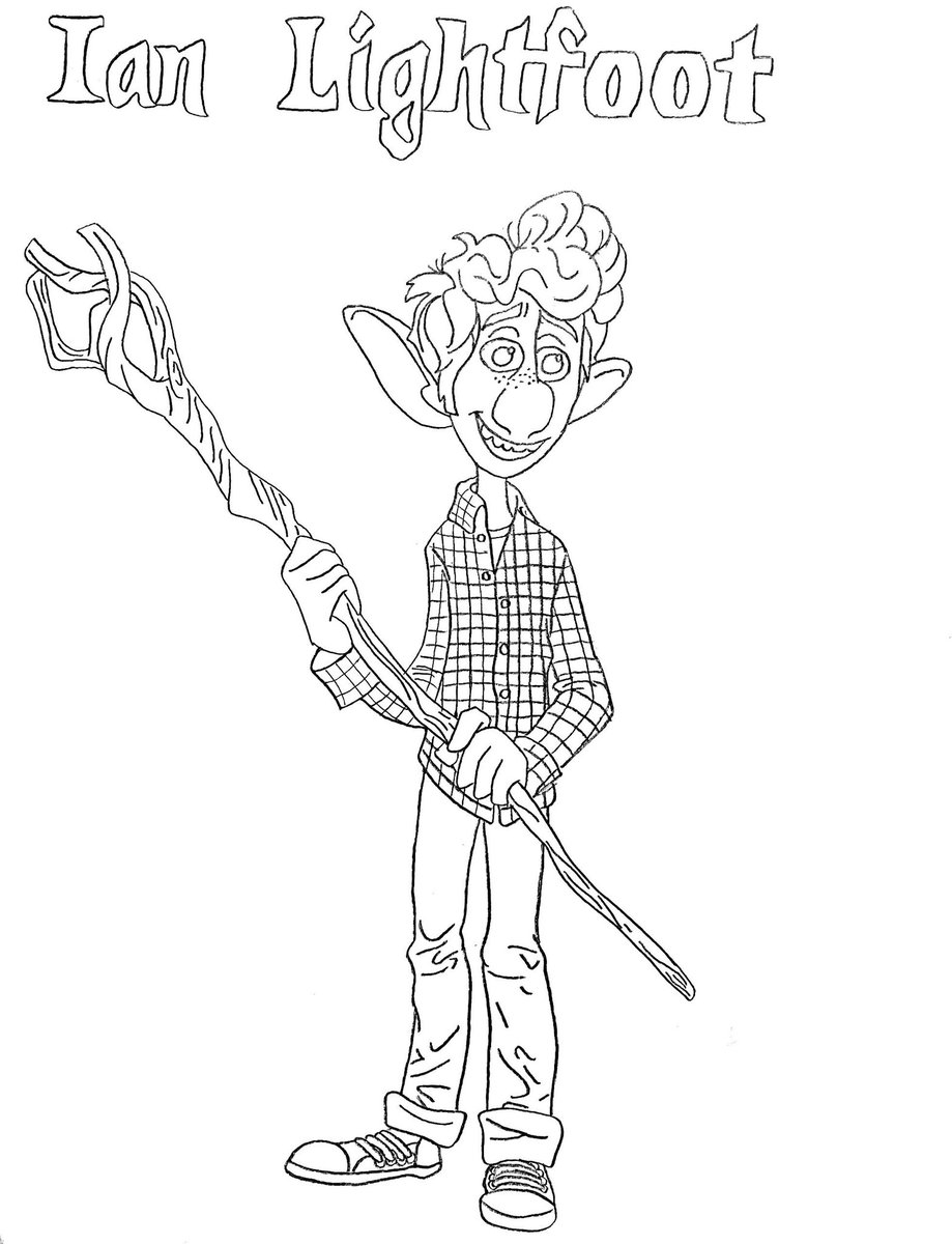 mlambitz's tweet photo. #Onward is now on @disneyplus!! To celebrate I thought I would share a few pictures my children asked me to draw. Here’s the Lightfoot family!! #disney #pixar #pixaronward #disneyplus #disneymakesmehappy #disneymakeseverythingbetter https://t.co/espCyig2kM