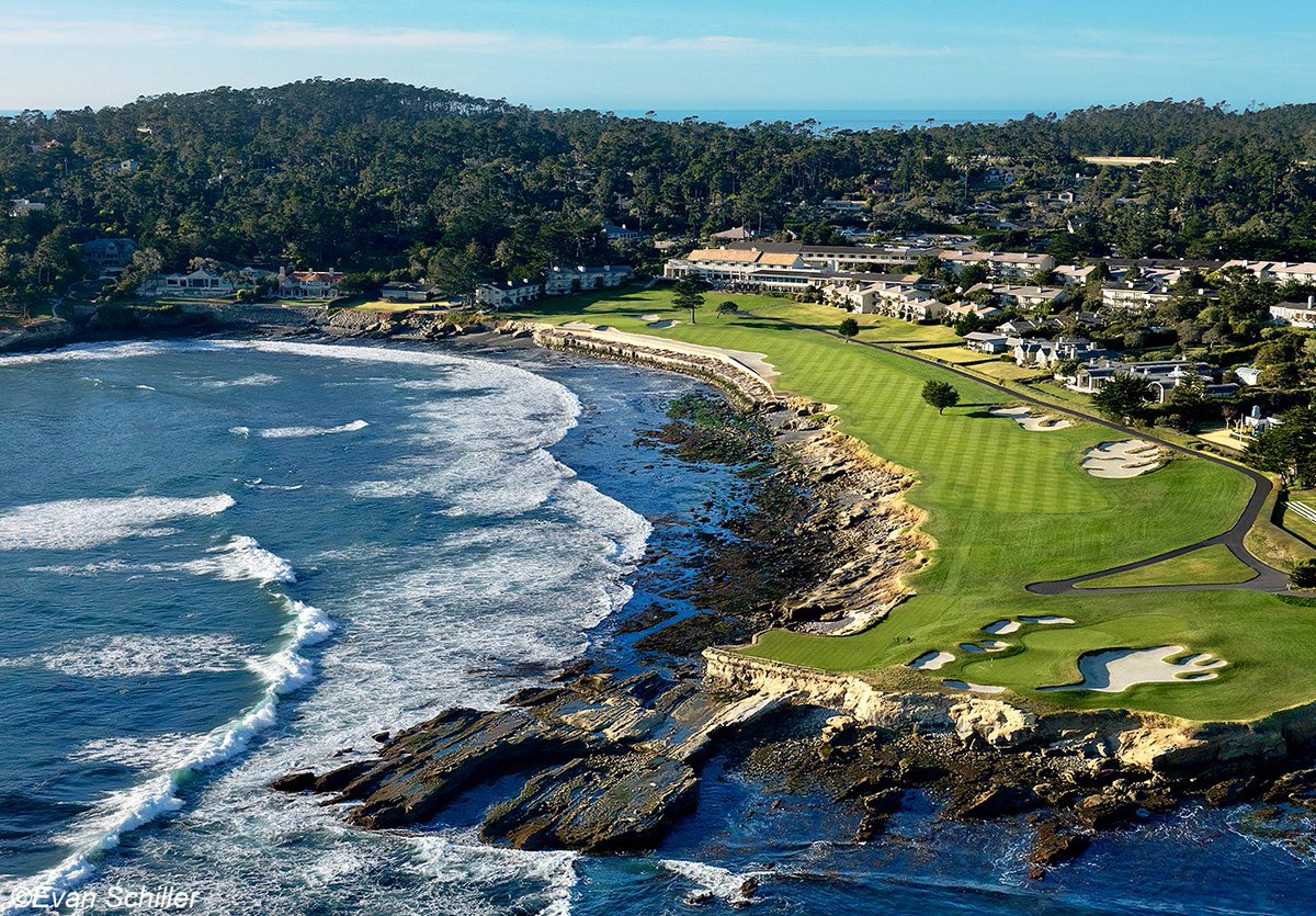 Evan_Schiller's tweet image. The 18th hole at @PebbleBeachGolf for those who have been asking...is this the greatest finishing hole in golf?  Thoughts ? @attproam @PGATOUR #pebblebeachgolf #montereypeninsula @SeeMonterey