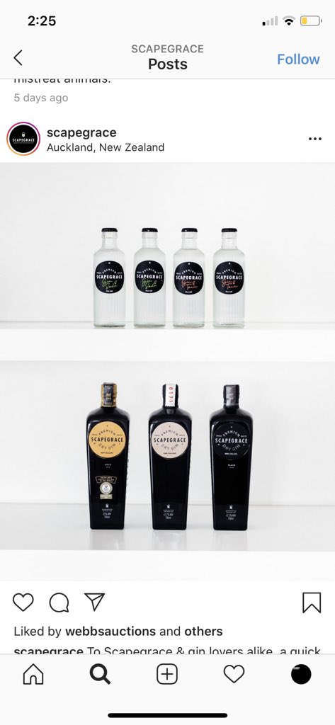 Scapegrace Gin (formerly rogue society)