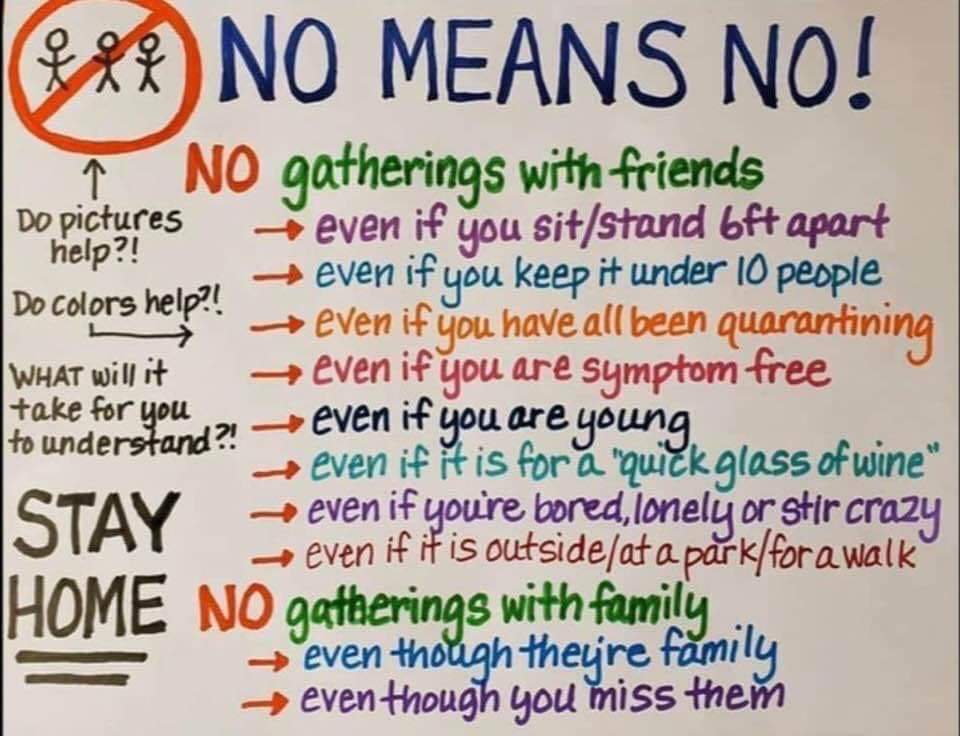 Michell91594721's tweet photo. #Covid_19 #StayAtHome #NomeansNO #StopTheSpread #COVIDIDIOT https://t.co/GJIHCoDhC5