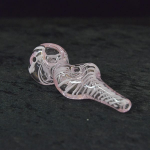 Image for the Tweet beginning: Pink Donut Glass Pipe

#GlassWaterBong #OilRig