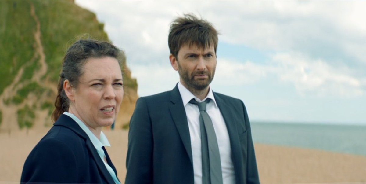 --broadchurchANOTHER AMAZING FUCKIN SHOW that is also staring david tennant. what a beauty of a detective show. honestly couldn't have been done any better. 11/10 binge worthy. this also has amazing everything. no joke.