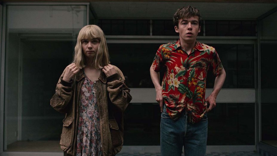 --end of the f***ing worldthis show is a gem, and is completely timeless. two troubled teens getting into trouble. lots of chaos ensues. lovable characters as well as some content warnings, but a gem nonetheless. beautiful cinematography as well.