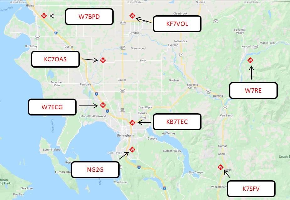 Whatcom ARES tweet media