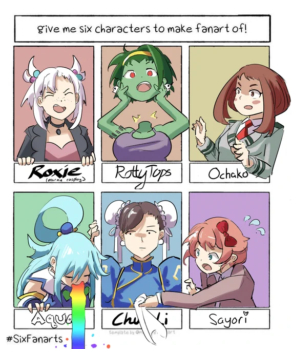 Well that was fun

#SixFanarts 