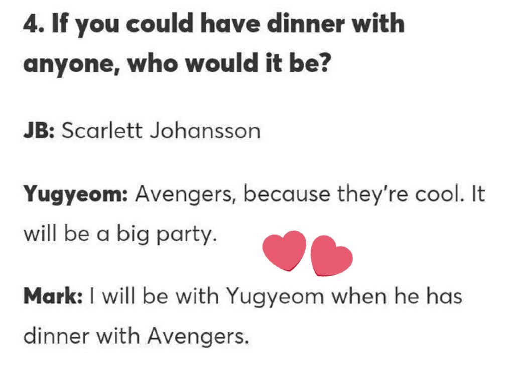 mark just wants to be with yugyeom