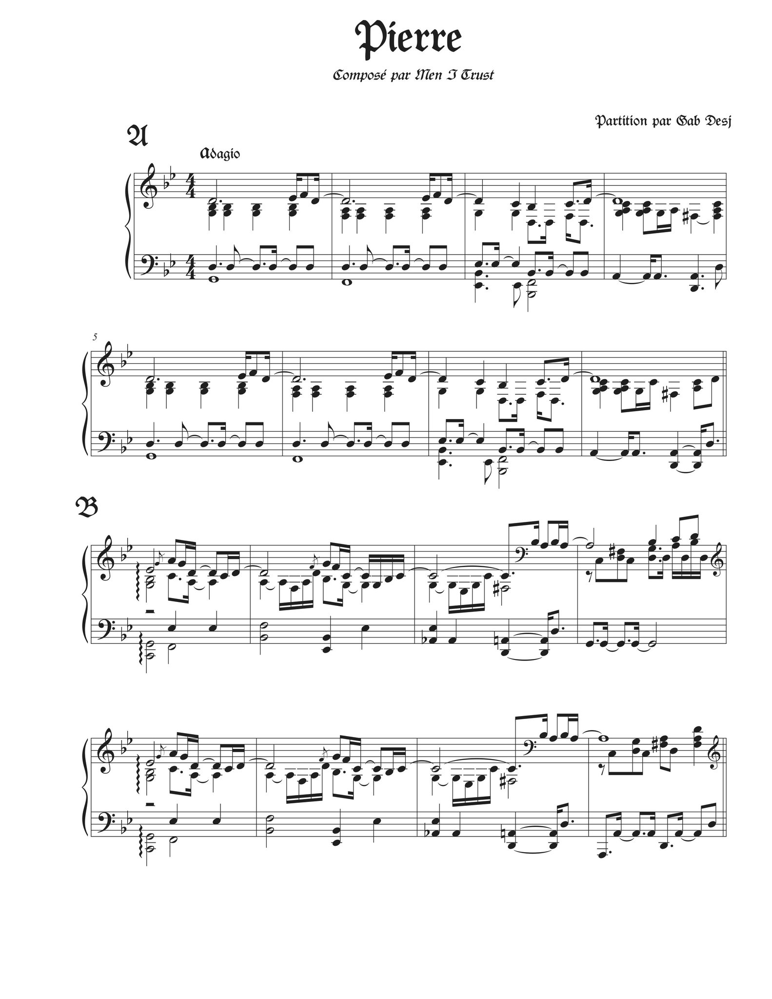 Men I Trust Emma S Mother Wanted To Learn Pierre On The Piano While At So We Asked Our Trusted Friend And Amazing Musician Gab Desj If He Could Write Men I Trust Emma S Mother Wanted To Learn Pierre On The Piano While At So We Asked Our Trusted Friend And Amazing Musician Gab Desj If He Could Write